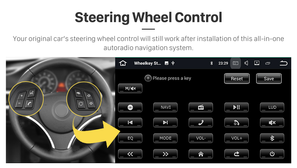 Seicane 2004-2009 VW Volkswagen CHICO Pure Android 8.0 Autoradio GPS In Car DVD System with 3G WiFi Mirror Link OBD2 Bluetooth Steering Wheel Control AUX Rearview Camera Seicane 2004-2009 VW Volkswagen CHICO Pure Android 8.0 Autoradio GPS In Car DVD System with 3G WiFi Mirror Link OBD2 Bluetooth Steering Wheel Control AUX Rearview Camera