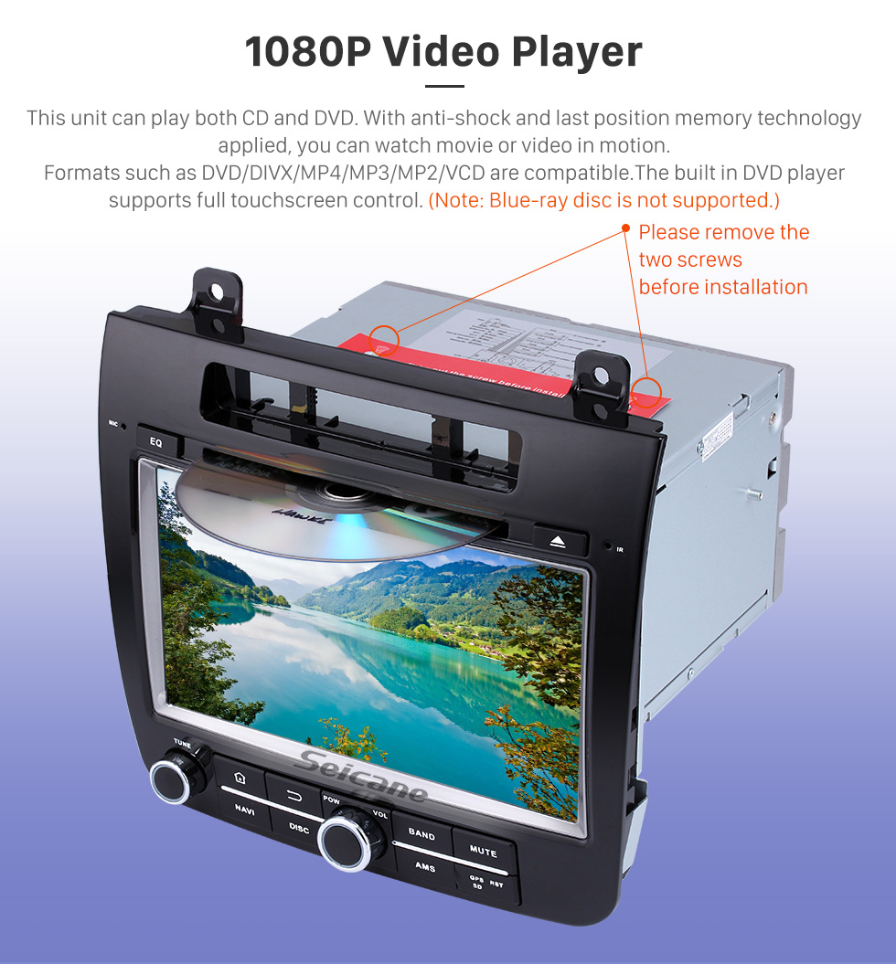 Seicane Android 5.1.1 2011-2014 VW Volkswagen TOUAREG Radio DVD player Bluetooth navigation system with Quad-core CPU 16 Flash HD touch screen OBD DVR Rear view camera TV Bluetooth 3G WIFI USB SD Seicane Android 5.1.1 2011-2014 VW Volkswagen TOUAREG Radio DVD player Bluetooth navigation system with Quad-core CPU 16 Flash HD touch screen OBD DVR Rear view camera TV Bluetooth 3G WIFI USB SD