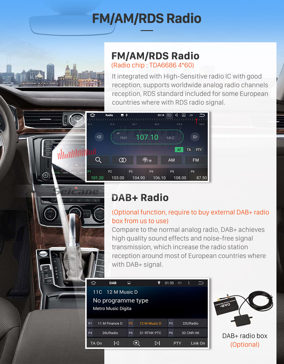 Seicane Android 5.1.1 2011-2014 VW Volkswagen TOUAREG Radio DVD player Bluetooth navigation system with Quad-core CPU 16 Flash HD touch screen OBD DVR Rear view camera TV Bluetooth 3G WIFI USB SD Seicane Android 5.1.1 2011-2014 VW Volkswagen TOUAREG Radio DVD player Bluetooth navigation system with Quad-core CPU 16 Flash HD touch screen OBD DVR Rear view camera TV Bluetooth 3G WIFI USB SD