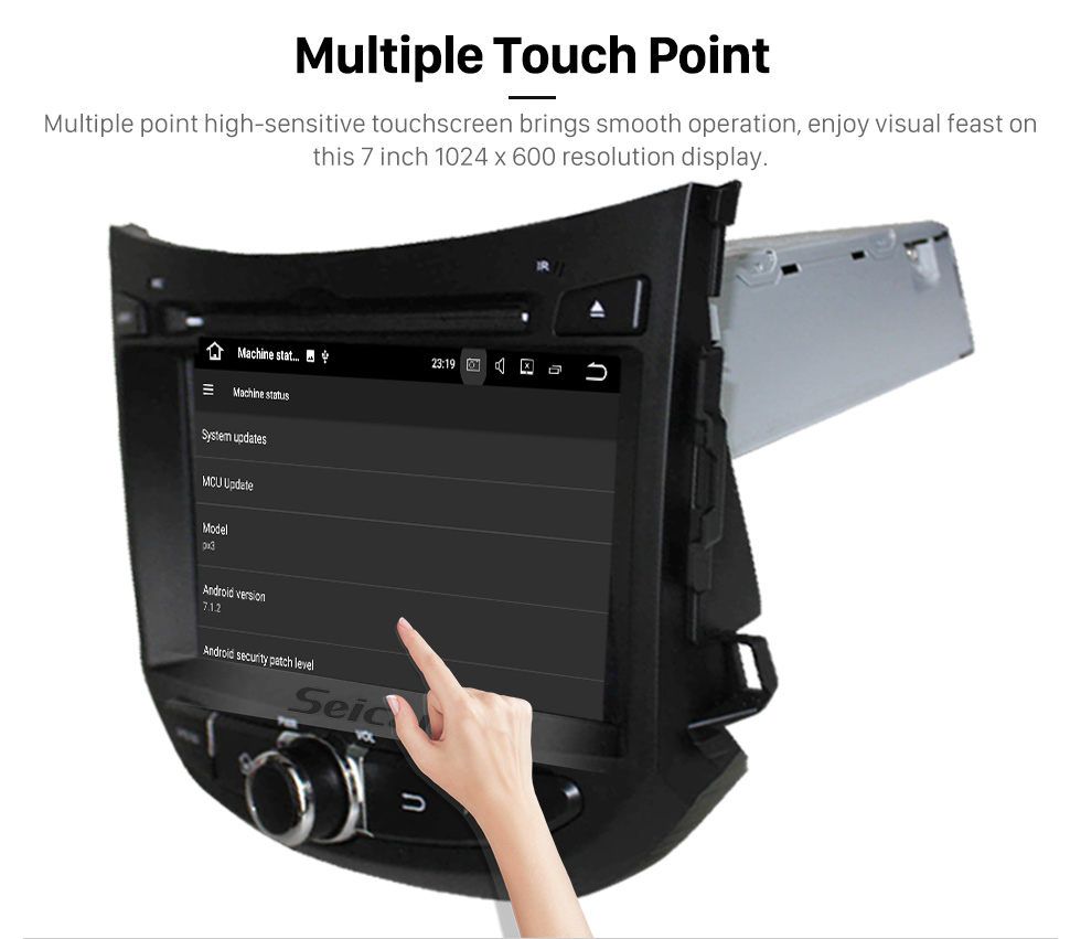 Seicane Android 5.1.1 2012 2013 Hyundai HB20 Radio DVD Player GPS navigation system HD 1024*600 touch screen OBD2 DVR Rearview camera TV 1080P Video 3G WIFI Steering Wheel Control Bluetooth USB SD Quad-core CPU Mirror link Seicane Android 5.1.1 2012 2013 Hyundai HB20 Radio DVD Player GPS navigation system HD 1024*600 touch screen OBD2 DVR Rearview camera TV 1080P Video 3G WIFI Steering Wheel Control Bluetooth USB SD Quad-core CPU Mirror link