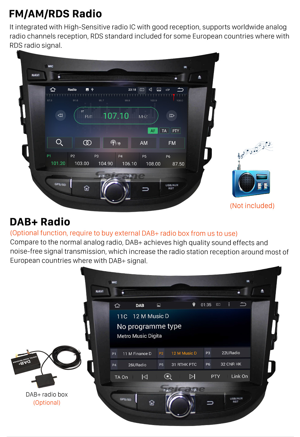 Seicane Android 5.1.1 2012 2013 Hyundai HB20 Radio DVD Player GPS navigation system HD 1024*600 touch screen OBD2 DVR Rearview camera TV 1080P Video 3G WIFI Steering Wheel Control Bluetooth USB SD Quad-core CPU Mirror link Seicane Android 5.1.1 2012 2013 Hyundai HB20 Radio DVD Player GPS navigation system HD 1024*600 touch screen OBD2 DVR Rearview camera TV 1080P Video 3G WIFI Steering Wheel Control Bluetooth USB SD Quad-core CPU Mirror link