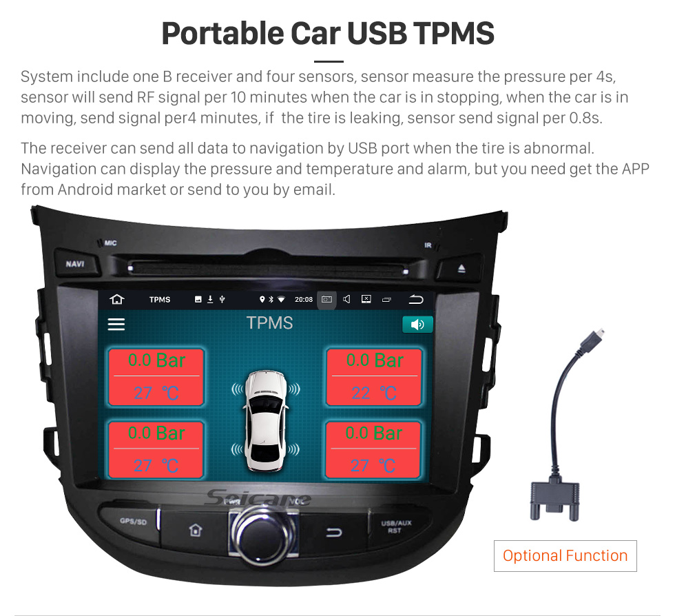 Seicane Android 5.1.1 2012 2013 Hyundai HB20 Radio DVD Player GPS navigation system HD 1024*600 touch screen OBD2 DVR Rearview camera TV 1080P Video 3G WIFI Steering Wheel Control Bluetooth USB SD Quad-core CPU Mirror link Seicane Android 5.1.1 2012 2013 Hyundai HB20 Radio DVD Player GPS navigation system HD 1024*600 touch screen OBD2 DVR Rearview camera TV 1080P Video 3G WIFI Steering Wheel Control Bluetooth USB SD Quad-core CPU Mirror link