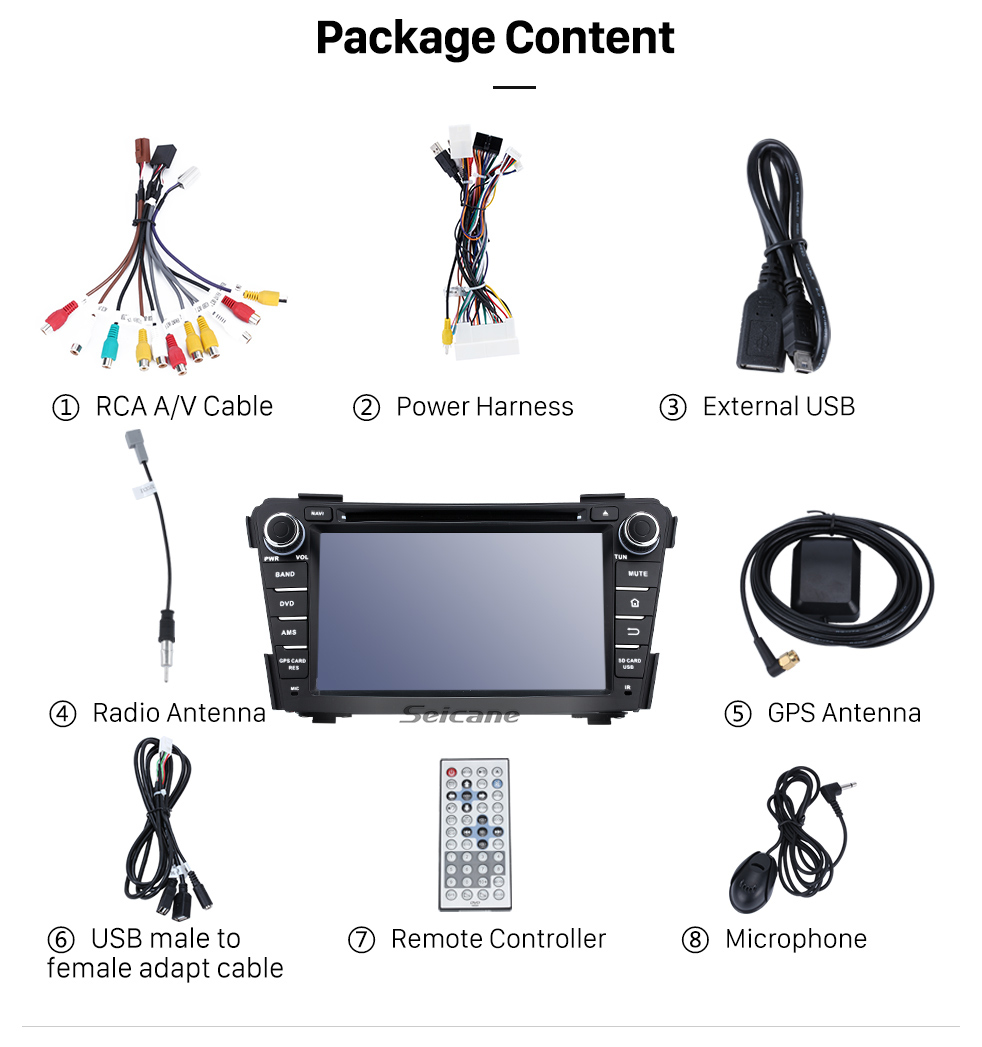 Seicane 2011 2012 2013 Hyundai I40 Android 5.1.1 Radio HD 1024*600 touch screen DVD GPS navigation system with Bluetooth OBD2 DVR Rearview camera TV 1080P Video 3G WIFI Steering Wheel Control USB SD Mirror link Quad-core CPU Seicane 2011 2012 2013 Hyundai I40 Android 5.1.1 Radio HD 1024*600 touch screen DVD GPS navigation system with Bluetooth OBD2 DVR Rearview camera TV 1080P Video 3G WIFI Steering Wheel Control USB SD Mirror link Quad-core CPU