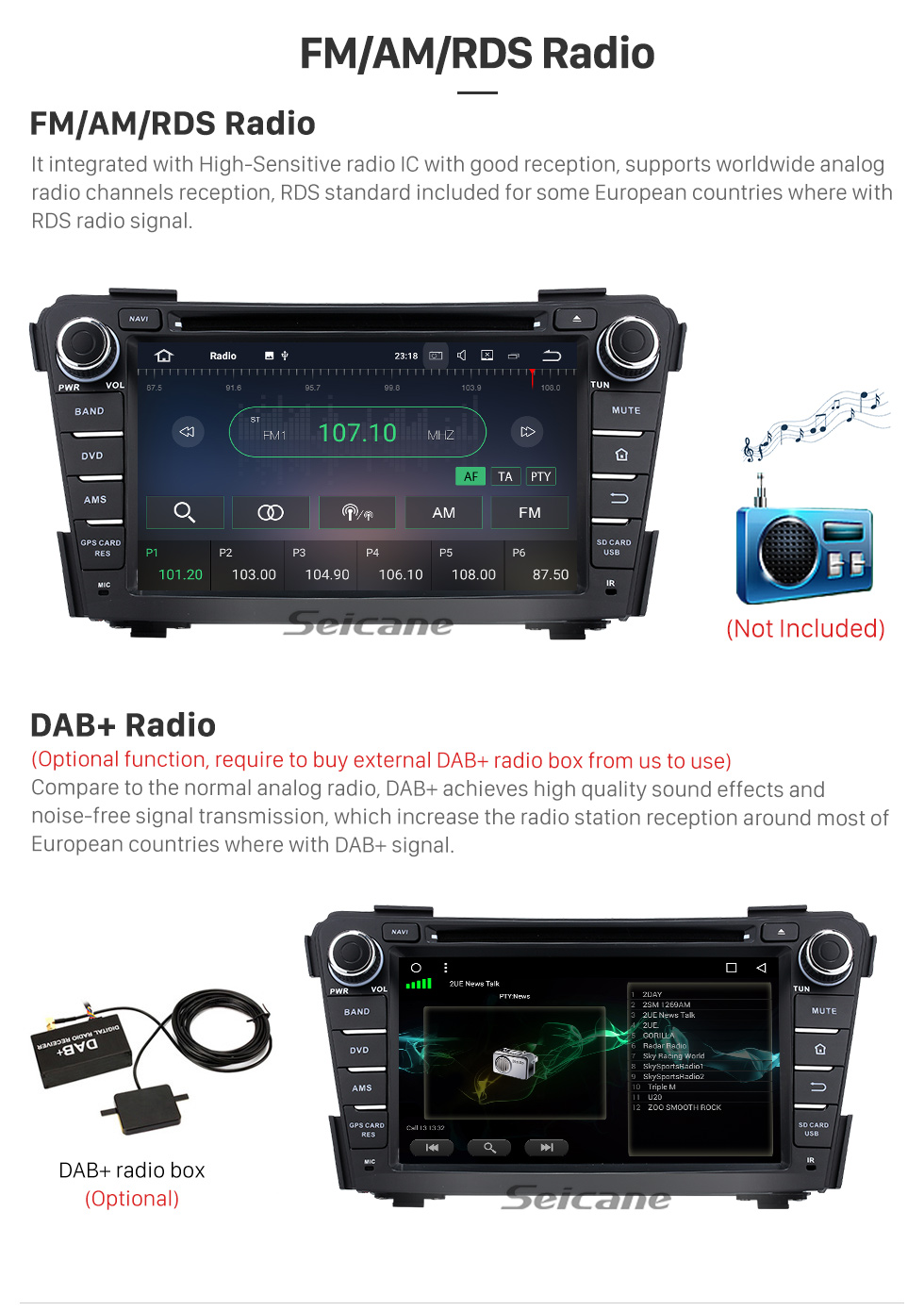 Seicane 2011 2012 2013 Hyundai I40 Android 5.1.1 Radio HD 1024*600 touch screen DVD GPS navigation system with Bluetooth OBD2 DVR Rearview camera TV 1080P Video 3G WIFI Steering Wheel Control USB SD Mirror link Quad-core CPU Seicane 2011 2012 2013 Hyundai I40 Android 5.1.1 Radio HD 1024*600 touch screen DVD GPS navigation system with Bluetooth OBD2 DVR Rearview camera TV 1080P Video 3G WIFI Steering Wheel Control USB SD Mirror link Quad-core CPU