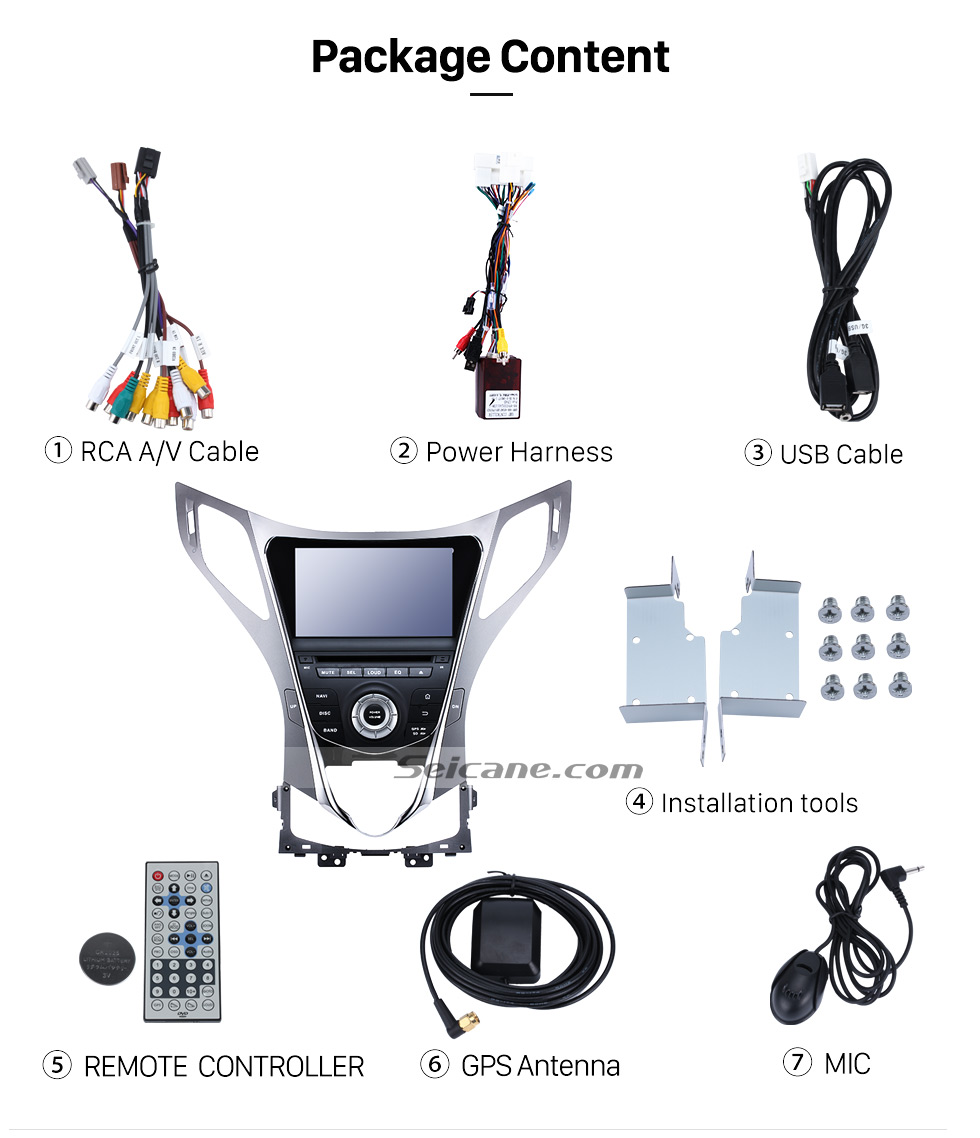 Seicane OEM Android 5.1 Radio GPS DVD player for 2011-2014 Hyundai HG with navigation system HD 1024*600 touch screen OBD2 DVR Rearview camera TV 3G WIFI Steering Wheel Control USB SD Bluetooth 1080P Video Quad-core CPU Mirror link Seicane OEM Android 5.1 Radio GPS DVD player for 2011-2014 Hyundai HG with navigation system HD 1024*600 touch screen OBD2 DVR Rearview camera TV 3G WIFI Steering Wheel Control USB SD Bluetooth 1080P Video Quad-core CPU Mirror link