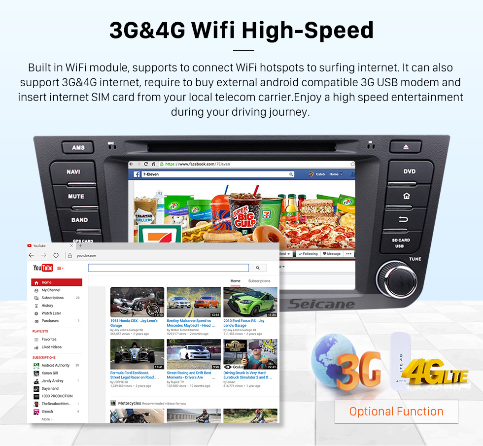 Seicane Quad-core Geely EX7 Android 5.1.1 Radio DVD player GPS navigation system HD 1024*600 touch screen Bluetooth OBD2 DVR Rearview camera TV 1080P Video 3G WIFI Steering Wheel Control USB SD Mirror link Seicane Quad-core Geely EX7 Android 5.1.1 Radio DVD player GPS navigation system HD 1024*600 touch screen Bluetooth OBD2 DVR Rearview camera TV 1080P Video 3G WIFI Steering Wheel Control USB SD Mirror link
