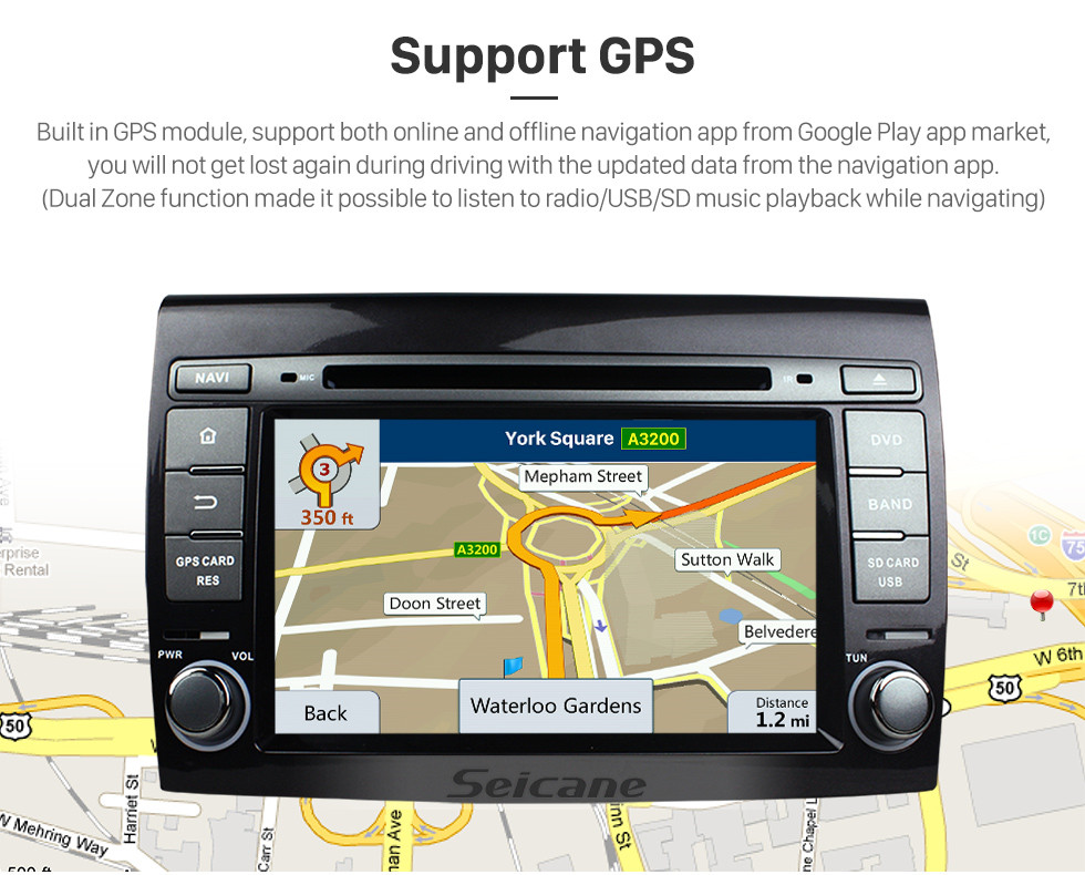 Seicane OEM leitor de DVD Android 7.1 Sistema de Navegação para 2007-2012 FIAT BRAVO com GPS Quatro núcleos CPU LinkMirror Rádio HD 1024*600 Ecrã Tátil OBD2 DVR Retrovisor Câmera TV 1080P Vídeo 3G WIFI Controle de volante Bluetooth USB SD Seicane OEM leitor de DVD Android 7.1 Sistema de Navegação para 2007-2012 FIAT BRAVO com GPS Quatro núcleos CPU LinkMirror Rádio HD 1024*600 Ecrã Tátil OBD2 DVR Retrovisor Câmera TV 1080P Vídeo 3G WIFI Controle de volante Bluetooth USB SD