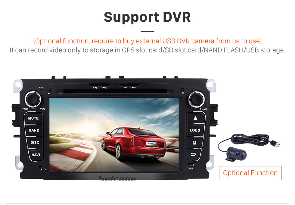 Seicane 2008-2010 Ford Focus Android 5.1.1 Radio GPS DVD player HD 1024*600 touch screen navigation system Bluetooth OBD2 DVR Rearview camera TV 1080P Video 3G WIFI Steering Wheel Control USB SD Quad-core CPU Mirror link Seicane 2008-2010 Ford Focus Android 5.1.1 Radio GPS DVD player HD 1024*600 touch screen navigation system Bluetooth OBD2 DVR Rearview camera TV 1080P Video 3G WIFI Steering Wheel Control USB SD Quad-core CPU Mirror link