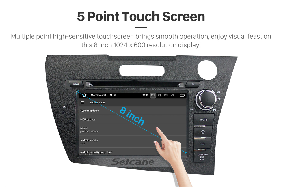 Seicane 1024*600 touchscreen 2011 2012 2013 Honda CRZ Android 5.1.1 Radio GPS Navigation with Bluetooth 4G WiFi GPS Radio DVR 1080P Backup Camera DAB+ TPMS Seicane 1024*600 touchscreen 2011 2012 2013 Honda CRZ Android 5.1.1 Radio GPS Navigation with Bluetooth 4G WiFi GPS Radio DVR 1080P Backup Camera DAB+ TPMS