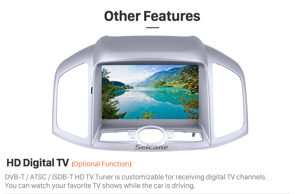 Seicane 2012-2016 Chevrolet Chevy Capativa 8 inch Touchscreen Android 7.1 Radio GPS Navigation System Bluetooth Backup Camera DAB+ TPMS Mirror Link 4G WIFI 1080P Video Steering Wheel Control Seicane 2012-2016 Chevrolet Chevy Capativa 8 inch Touchscreen Android 7.1 Radio GPS Navigation System Bluetooth Backup Camera DAB+ TPMS Mirror Link 4G WIFI 1080P Video Steering Wheel Control