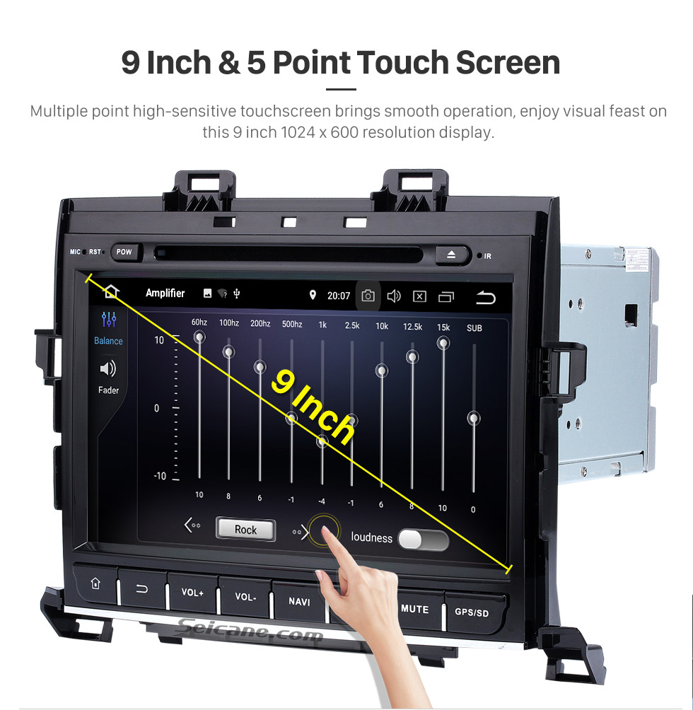 Seicane 9 inch Android 8.0 GPS navigation system for 2007-2014 TOYOTA Alphard Vellfire 350Z G with DVD player Bluetooth Radio Mirror link multi-touch screen OBD DVR Rearview camera TV USB SD WIFI Seicane 9 inch Android 8.0 GPS navigation system for 2007-2014 TOYOTA Alphard Vellfire 350Z G with DVD player Bluetooth Radio Mirror link multi-touch screen OBD DVR Rearview camera TV USB SD WIFI