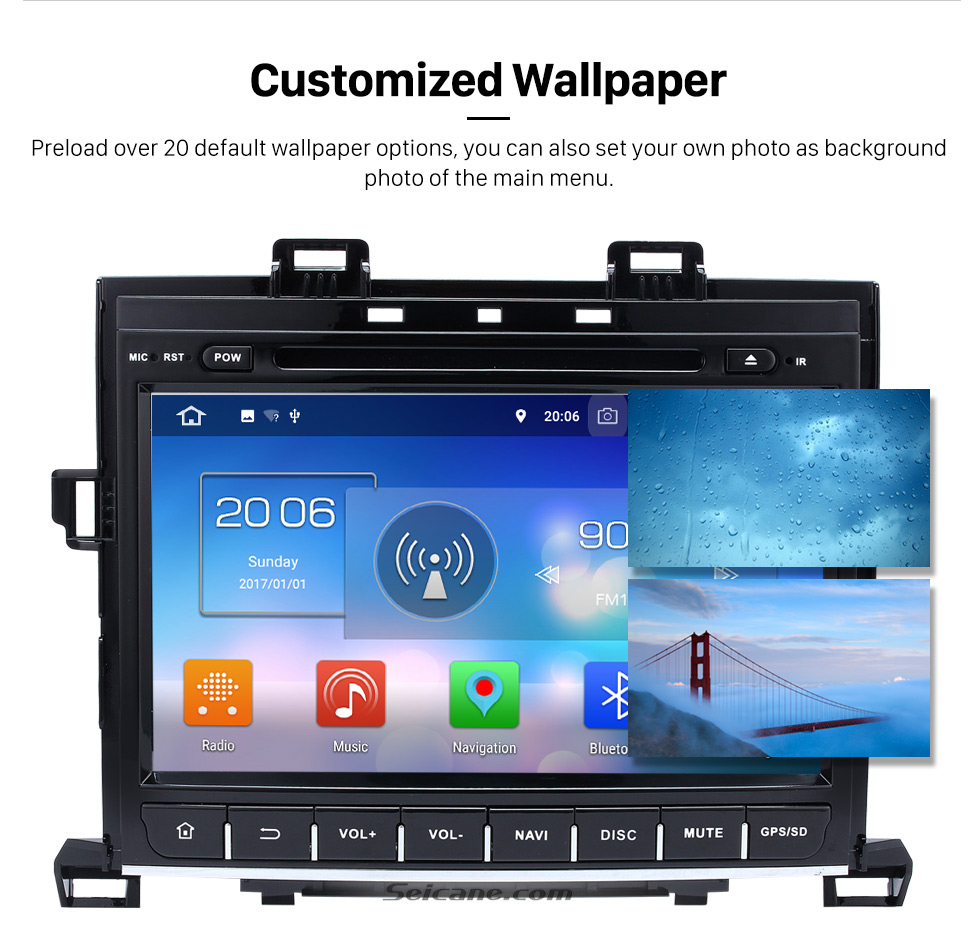 Seicane 9 inch Android 8.0 GPS navigation system for 2007-2014 TOYOTA Alphard Vellfire 350Z G with DVD player Bluetooth Radio Mirror link multi-touch screen OBD DVR Rearview camera TV USB SD WIFI Seicane 9 inch Android 8.0 GPS navigation system for 2007-2014 TOYOTA Alphard Vellfire 350Z G with DVD player Bluetooth Radio Mirror link multi-touch screen OBD DVR Rearview camera TV USB SD WIFI