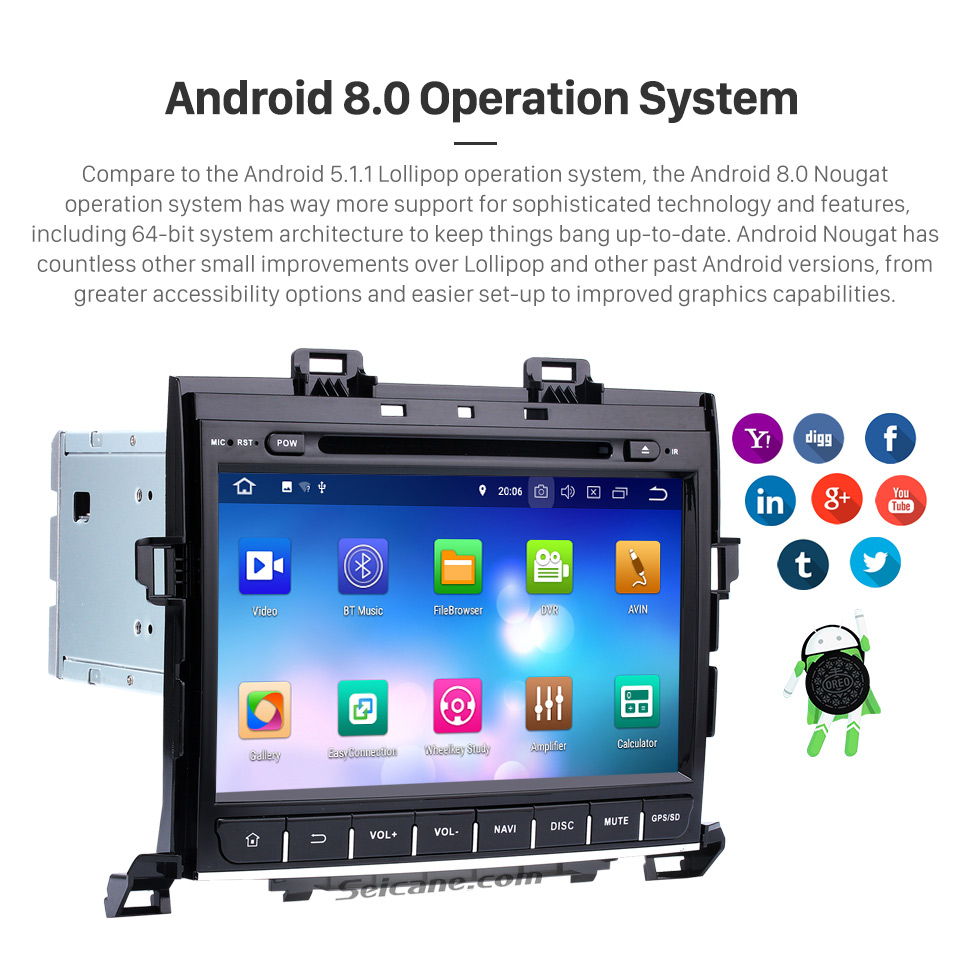 Seicane 9 inch Android 8.0 GPS navigation system for 2007-2014 TOYOTA Alphard Vellfire 350Z G with DVD player Bluetooth Radio Mirror link multi-touch screen OBD DVR Rearview camera TV USB SD WIFI Seicane 9 inch Android 8.0 GPS navigation system for 2007-2014 TOYOTA Alphard Vellfire 350Z G with DVD player Bluetooth Radio Mirror link multi-touch screen OBD DVR Rearview camera TV USB SD WIFI