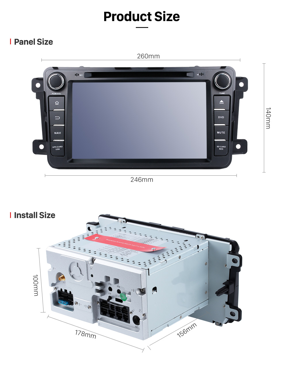 Seicane 2007-2015 Mazda CX-9 Radio DVD player Android 9.0 GPS navigation system with Bluetooth HD touch screen Mirror link OBD DVR USB SD WIFI Rearview camera Seicane 2007-2015 Mazda CX-9 Radio DVD player Android 9.0 GPS navigation system with Bluetooth HD touch screen Mirror link OBD DVR USB SD WIFI Rearview camera