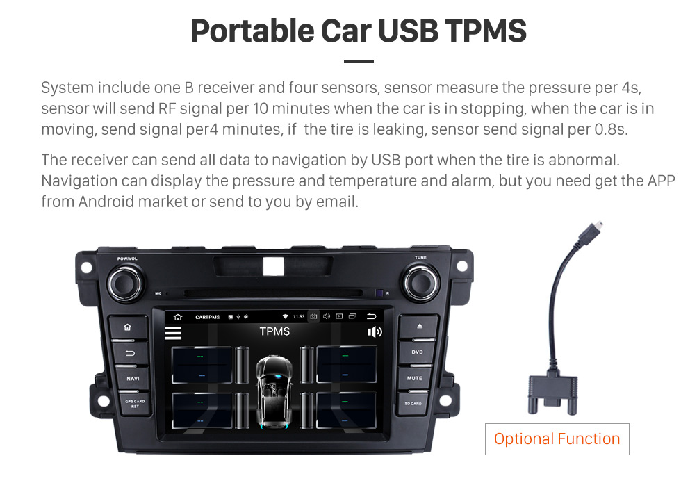 Seicane Android 9.0 HD 1024 * 600 Pantalla táctil Sistema de navegación GPS Radio para 2007-2014 Mazda CX-7 con reproductor de DVD Bluetooth Enlace espejo DVR TV Video WIFI Cámara de respaldo USB SD Control del volante OBD2 Seicane Android 9.0 HD 1024 * 600 Pantalla táctil Sistema de navegación GPS Radio para 2007-2014 Mazda CX-7 con reproductor de DVD Bluetooth Enlace espejo DVR TV Video WIFI Cámara de respaldo USB SD Control del volante OBD2