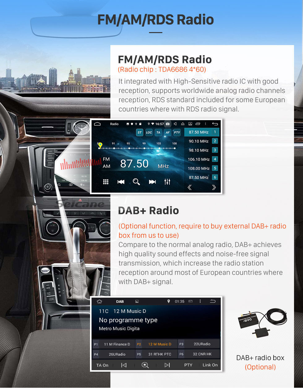 Seicane Android 9.0 HD 1024 * 600 Pantalla táctil Sistema de navegación GPS Radio para 2007-2014 Mazda CX-7 con reproductor de DVD Bluetooth Enlace espejo DVR TV Video WIFI Cámara de respaldo USB SD Control del volante OBD2 Seicane Android 9.0 HD 1024 * 600 Pantalla táctil Sistema de navegación GPS Radio para 2007-2014 Mazda CX-7 con reproductor de DVD Bluetooth Enlace espejo DVR TV Video WIFI Cámara de respaldo USB SD Control del volante OBD2