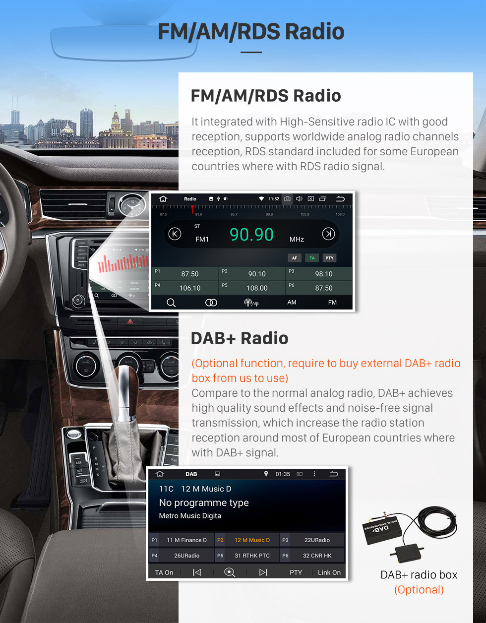 Seicane OEM Android 8.0 Sat Nav System for 2002-2009 Toyota Prado Cruiser with 1024*600 Multi-touch Capacitive Screen DVD Player AM FM Radio 3G WiFi Bluetooth Music Mirror Link OBD2 AUX Steering Wheel Control Seicane OEM Android 8.0 Sat Nav System for 2002-2009 Toyota Prado Cruiser with 1024*600 Multi-touch Capacitive Screen DVD Player AM FM Radio 3G WiFi Bluetooth Music Mirror Link OBD2 AUX Steering Wheel Control