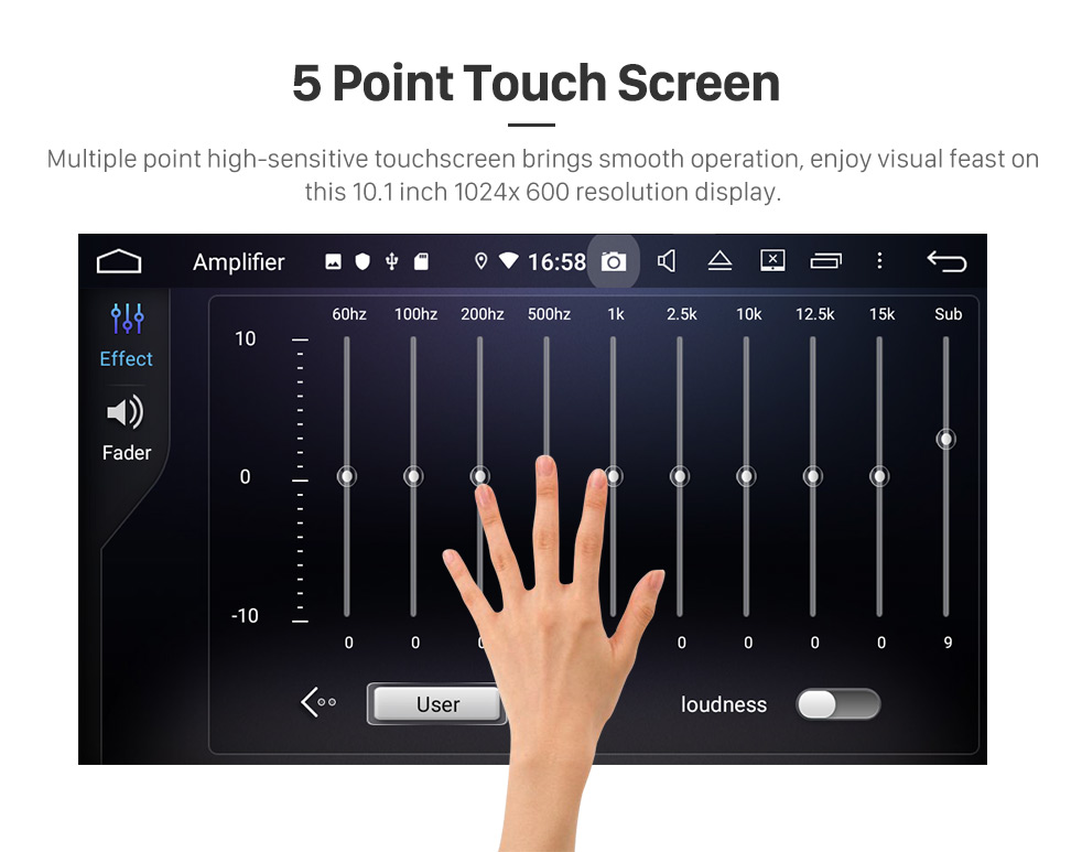 Seicane 10.1 pulgadas 2 DIN Universal 1024 * 600 Pantalla táctil Android 9.0 radio Sistema de navegación GPS con WIFI 3G Bluetooth Música USB OBD2 AUX Radio Cámara de respaldo Control del volante Seicane 10.1 pulgadas 2 DIN Universal 1024 * 600 Pantalla táctil Android 9.0 radio Sistema de navegación GPS con WIFI 3G Bluetooth Música USB OBD2 AUX Radio Cámara de respaldo Control del volante