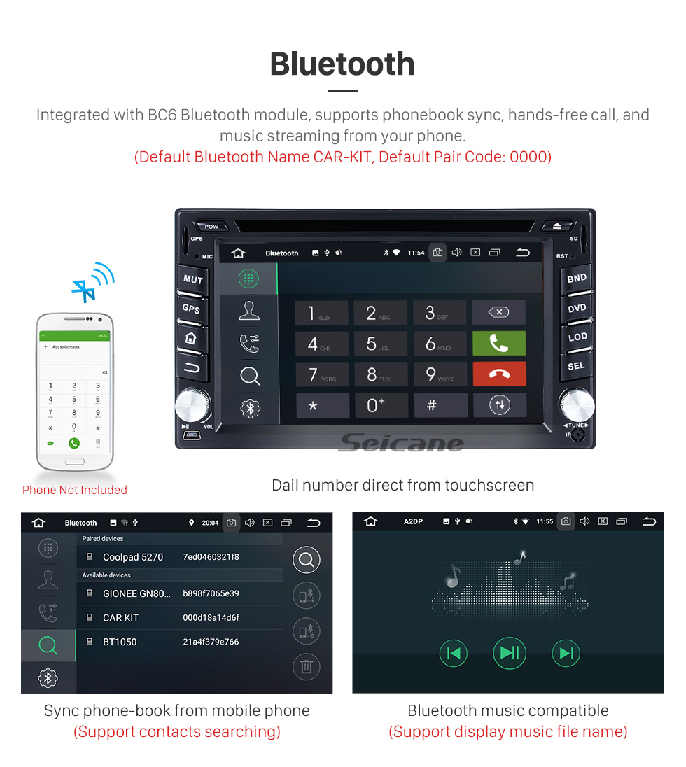 Seicane OEM Android 8.0 Radio GPS Navigation system for 2001-2011 Nissan X-TRAIL with Bluetooth Mirror link DVD Player Touch Screen DVR TV WIFI OBD2 USB SD Rearview Camera 1080P Video Seicane OEM Android 8.0 Radio GPS Navigation system for 2001-2011 Nissan X-TRAIL with Bluetooth Mirror link DVD Player Touch Screen DVR TV WIFI OBD2 USB SD Rearview Camera 1080P Video
