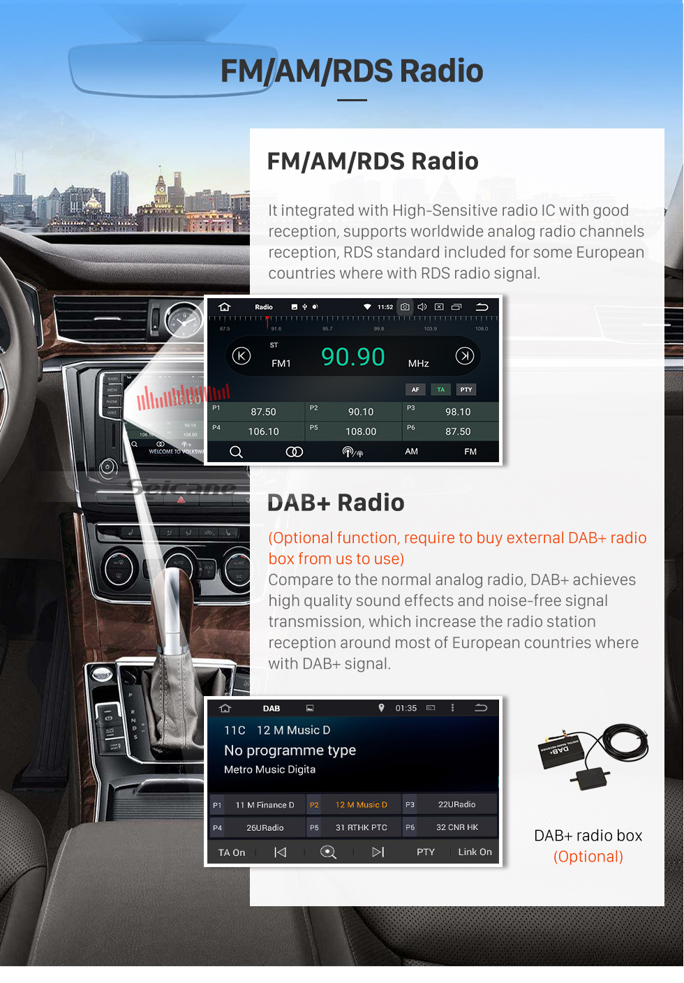 Seicane OEM Android 8.0 Radio GPS Navigation system for 2001-2011 Nissan X-TRAIL with Bluetooth Mirror link DVD Player Touch Screen DVR TV WIFI OBD2 USB SD Rearview Camera 1080P Video Seicane OEM Android 8.0 Radio GPS Navigation system for 2001-2011 Nissan X-TRAIL with Bluetooth Mirror link DVD Player Touch Screen DVR TV WIFI OBD2 USB SD Rearview Camera 1080P Video