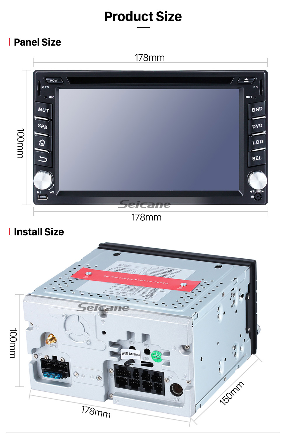 Seicane OEM Android 8.0 Radio GPS Navigation system for 2001-2011 Nissan X-TRAIL with Bluetooth Mirror link DVD Player Touch Screen DVR TV WIFI OBD2 USB SD Rearview Camera 1080P Video Seicane OEM Android 8.0 Radio GPS Navigation system for 2001-2011 Nissan X-TRAIL with Bluetooth Mirror link DVD Player Touch Screen DVR TV WIFI OBD2 USB SD Rearview Camera 1080P Video