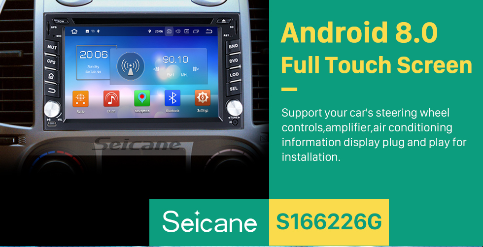 Seicane OEM Android 8.0 Radio GPS Navigation system for 2001-2011 Nissan X-TRAIL with Bluetooth Mirror link DVD Player Touch Screen DVR TV WIFI OBD2 USB SD Rearview Camera 1080P Video Seicane OEM Android 8.0 Radio GPS Navigation system for 2001-2011 Nissan X-TRAIL with Bluetooth Mirror link DVD Player Touch Screen DVR TV WIFI OBD2 USB SD Rearview Camera 1080P Video
