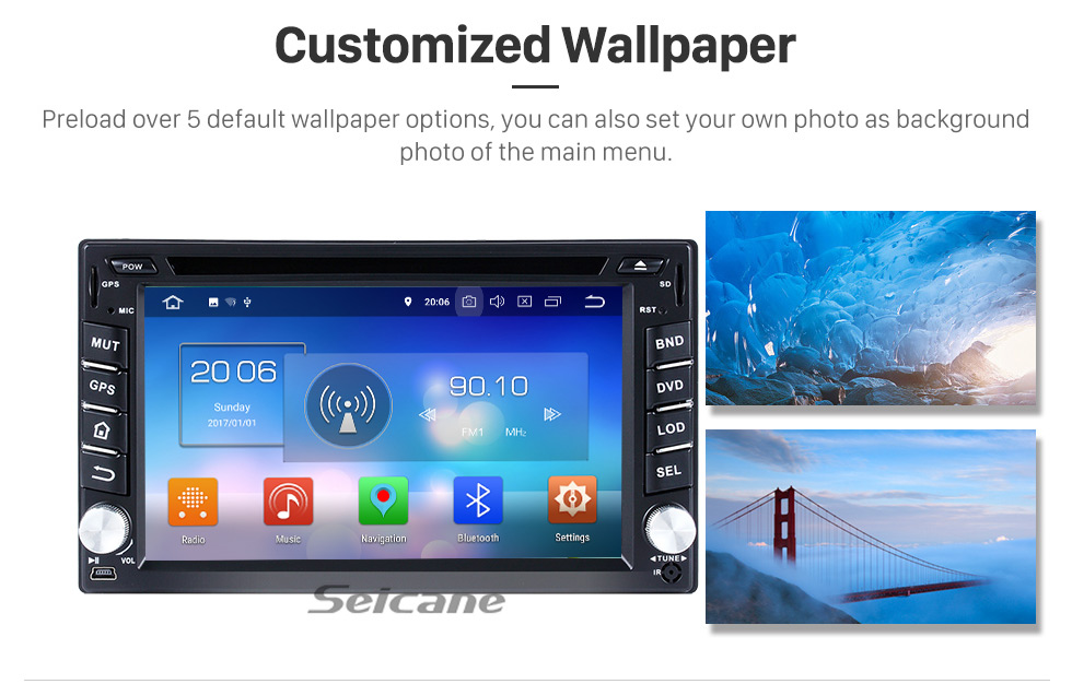 Seicane OEM Android 8.0 Radio GPS Navigation system for 2001-2011 Nissan X-TRAIL with Bluetooth Mirror link DVD Player Touch Screen DVR TV WIFI OBD2 USB SD Rearview Camera 1080P Video Seicane OEM Android 8.0 Radio GPS Navigation system for 2001-2011 Nissan X-TRAIL with Bluetooth Mirror link DVD Player Touch Screen DVR TV WIFI OBD2 USB SD Rearview Camera 1080P Video