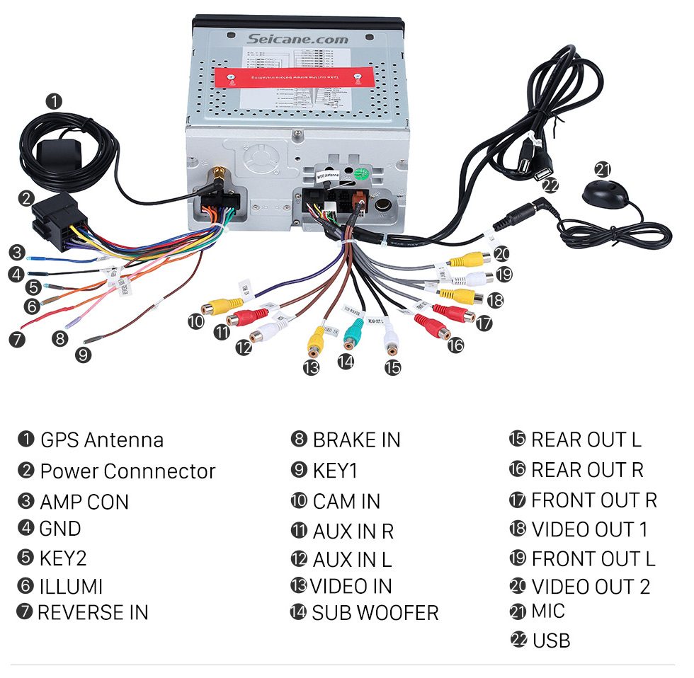 Seicane OEM Android 8.0 Radio GPS Navigation system for 2001-2011 Nissan X-TRAIL with Bluetooth Mirror link DVD Player Touch Screen DVR TV WIFI OBD2 USB SD Rearview Camera 1080P Video Seicane OEM Android 8.0 Radio GPS Navigation system for 2001-2011 Nissan X-TRAIL with Bluetooth Mirror link DVD Player Touch Screen DVR TV WIFI OBD2 USB SD Rearview Camera 1080P Video