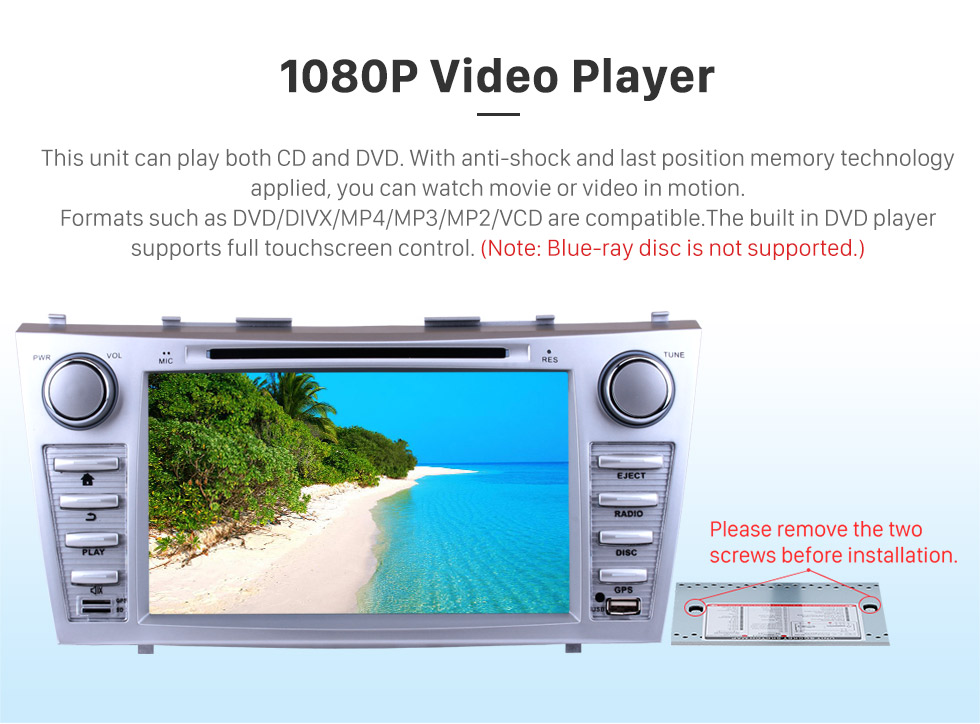 Seicane 8 inch 2007-2011 Toyota CAMRY Android 8.0 Radio Bluetooth GPS DVD player navigation system HD 1024*600 touch screen OBD2 DVR Rearview camera TV 1080P Video USB SD 3G WIFI Steering Wheel Control Mirror link Seicane 8 inch 2007-2011 Toyota CAMRY Android 8.0 Radio Bluetooth GPS DVD player navigation system HD 1024*600 touch screen OBD2 DVR Rearview camera TV 1080P Video USB SD 3G WIFI Steering Wheel Control Mirror link
