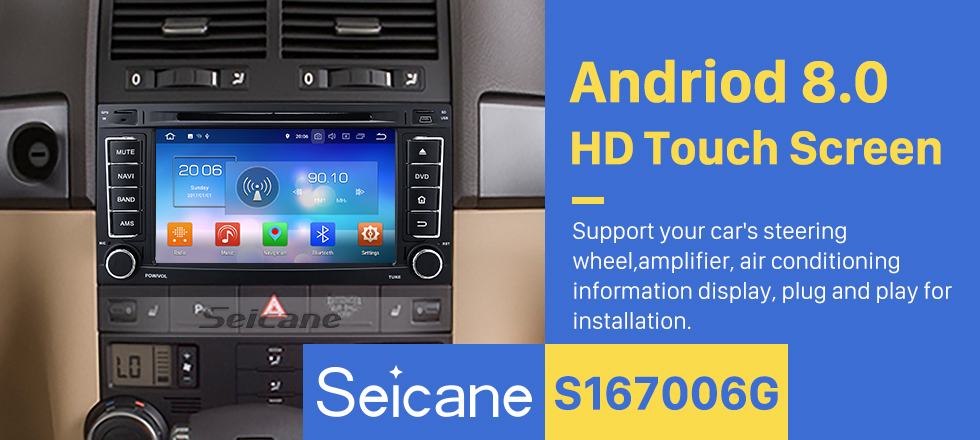Seicane 2003-2014 VW volkswagen MULTIVAN Transporter Android 8.0 Aftermarket Radio GPS DVD player navigation system HD 1024*600 touch screen OBD2 DVR Rearview camera TV 1080P Video Bluetooth USB 4G WIFI Steering Wheel Control Mirror link Seicane 2003-2014 VW volkswagen MULTIVAN Transporter Android 8.0 Aftermarket Radio GPS DVD player navigation system HD 1024*600 touch screen OBD2 DVR Rearview camera TV 1080P Video Bluetooth USB 4G WIFI Steering Wheel Control Mirror link