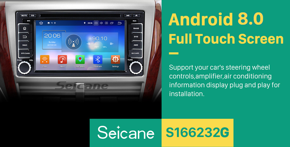 Seicane OEM Android 8.0 2008-2013 Subaru Forester Impreza Radio Bluetooth GPS Navigation DVD Player Car Stereo Support 1080P Video Backup Camera Steering Wheel Control Seicane OEM Android 8.0 2008-2013 Subaru Forester Impreza Radio Bluetooth GPS Navigation DVD Player Car Stereo Support 1080P Video Backup Camera Steering Wheel Control
