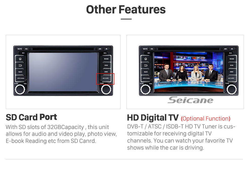 Seicane OEM Android 8.0 2008-2013 Subaru Forester Impreza Radio Bluetooth GPS Navigation DVD Player Car Stereo Support 1080P Video Backup Camera Steering Wheel Control Seicane OEM Android 8.0 2008-2013 Subaru Forester Impreza Radio Bluetooth GPS Navigation DVD Player Car Stereo Support 1080P Video Backup Camera Steering Wheel Control