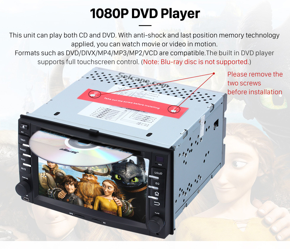 Seicane Android 9.0 DVD Player Radio Car Stereo for 2005 2006 2007 2008 2009 Kia Cerato GPS Navigation system Support Bluetooth Aux USB SD WIFI DVR OBD2 Rearview Camera Mirror Link Seicane Android 9.0 DVD Player Radio Car Stereo for 2005 2006 2007 2008 2009 Kia Cerato GPS Navigation system Support Bluetooth Aux USB SD WIFI DVR OBD2 Rearview Camera Mirror Link