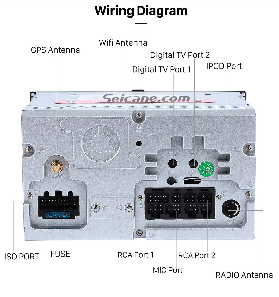Seicane Android 9.0 Aftermarket Car Stereo for 2003-2009 KIA Spectra with Touchscreen Bluetooth Radio GPS DVD Player Navigation System OBD2 DVR Rearview camera TV 1080P Video 3G WIFI Steering Wheel Control USB Mirror link Seicane Android 9.0 Aftermarket Car Stereo for 2003-2009 KIA Spectra with Touchscreen Bluetooth Radio GPS DVD Player Navigation System OBD2 DVR Rearview camera TV 1080P Video 3G WIFI Steering Wheel Control USB Mirror link
