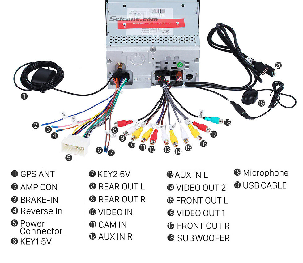 Seicane Android 9.0 Aftermarket Car Stereo for 2003-2009 KIA Spectra with Touchscreen Bluetooth Radio GPS DVD Player Navigation System OBD2 DVR Rearview camera TV 1080P Video 3G WIFI Steering Wheel Control USB Mirror link Seicane Android 9.0 Aftermarket Car Stereo for 2003-2009 KIA Spectra with Touchscreen Bluetooth Radio GPS DVD Player Navigation System OBD2 DVR Rearview camera TV 1080P Video 3G WIFI Steering Wheel Control USB Mirror link