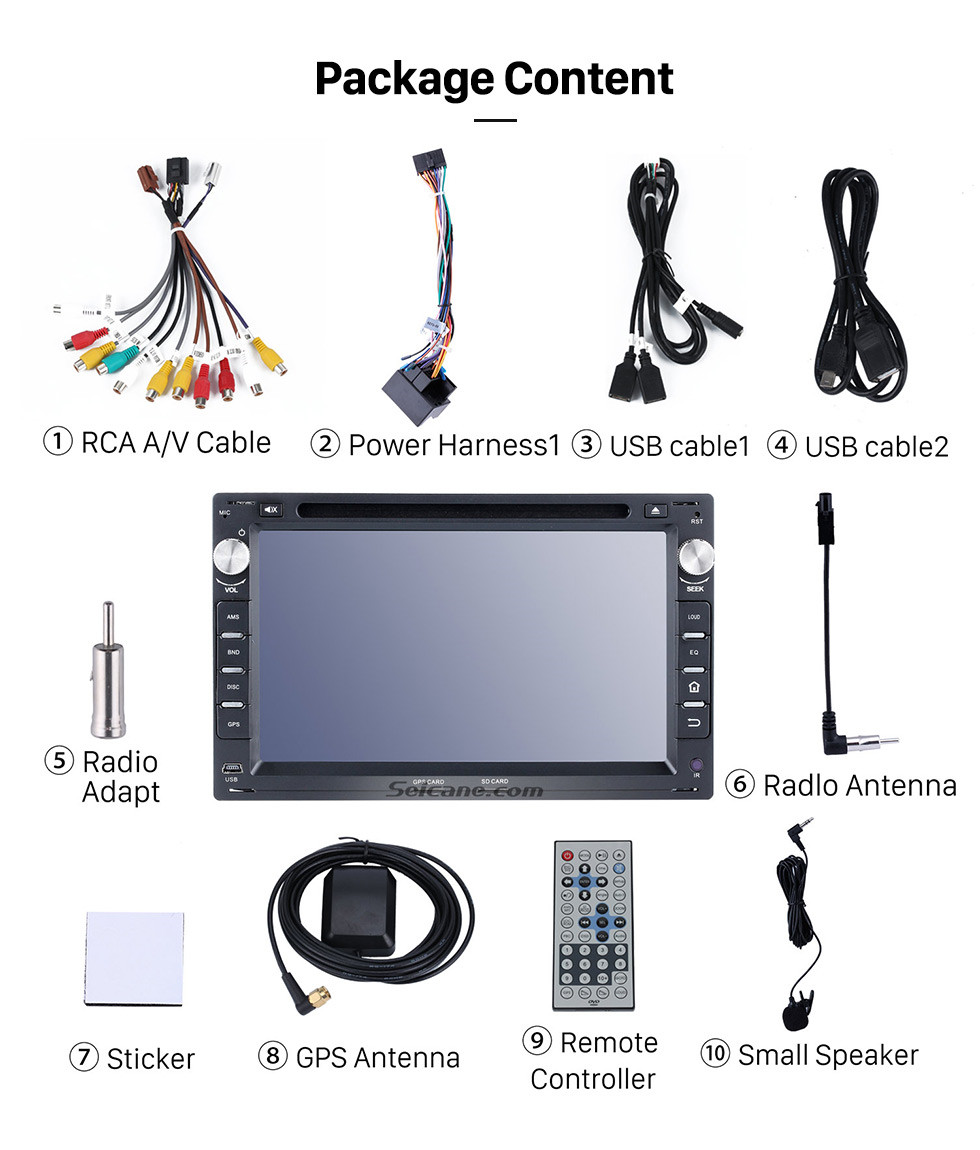 Seicane Android 8.0 In Dash GPS DVD Bluetooth System for 2001-2011 VW Volkswagen MK5 with Radio RDS 3G WiFi Mirror Link OBD2 HD 1080P Video Steering Wheel Control MP3 Seicane Android 8.0 In Dash GPS DVD Bluetooth System for 2001-2011 VW Volkswagen MK5 with Radio RDS 3G WiFi Mirror Link OBD2 HD 1080P Video Steering Wheel Control MP3