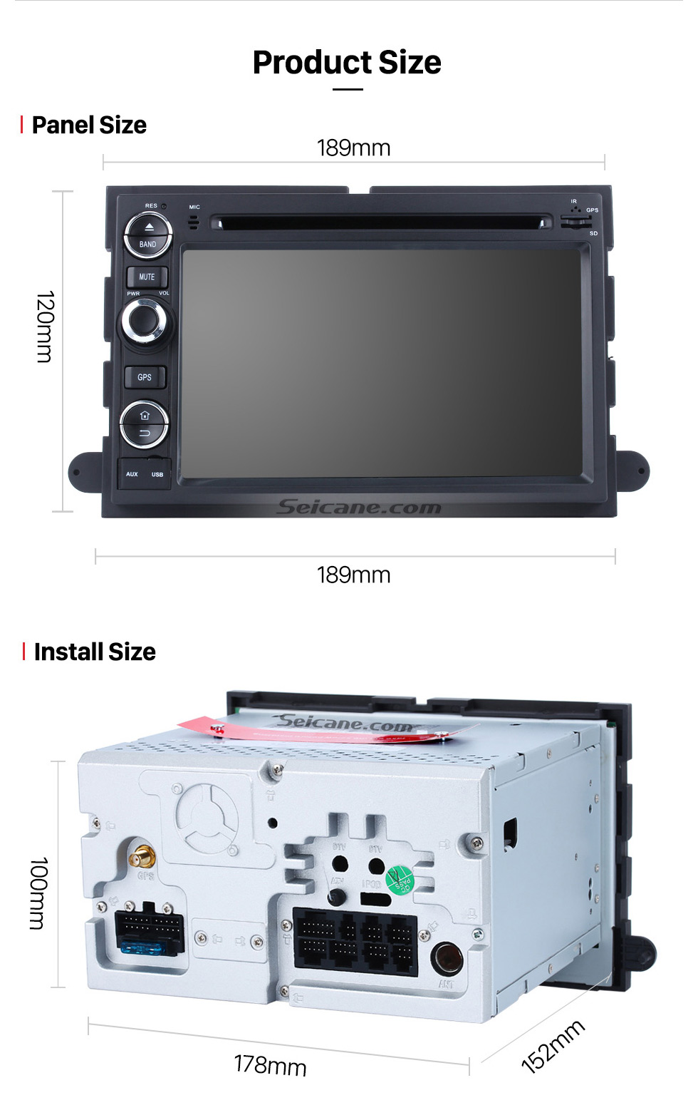 Seicane Android 8.0 2006-2009 Fusão / Explorer / F150 / Edge / Expedição Navegação GPS Rádio com Bluetooth Música 3G WiFi LinkMirror OBD2 Câmera Retrovisor Seicane Android 8.0 2006-2009 Fusão / Explorer / F150 / Edge / Expedição Navegação GPS Rádio com Bluetooth Música 3G WiFi LinkMirror OBD2 Câmera Retrovisor