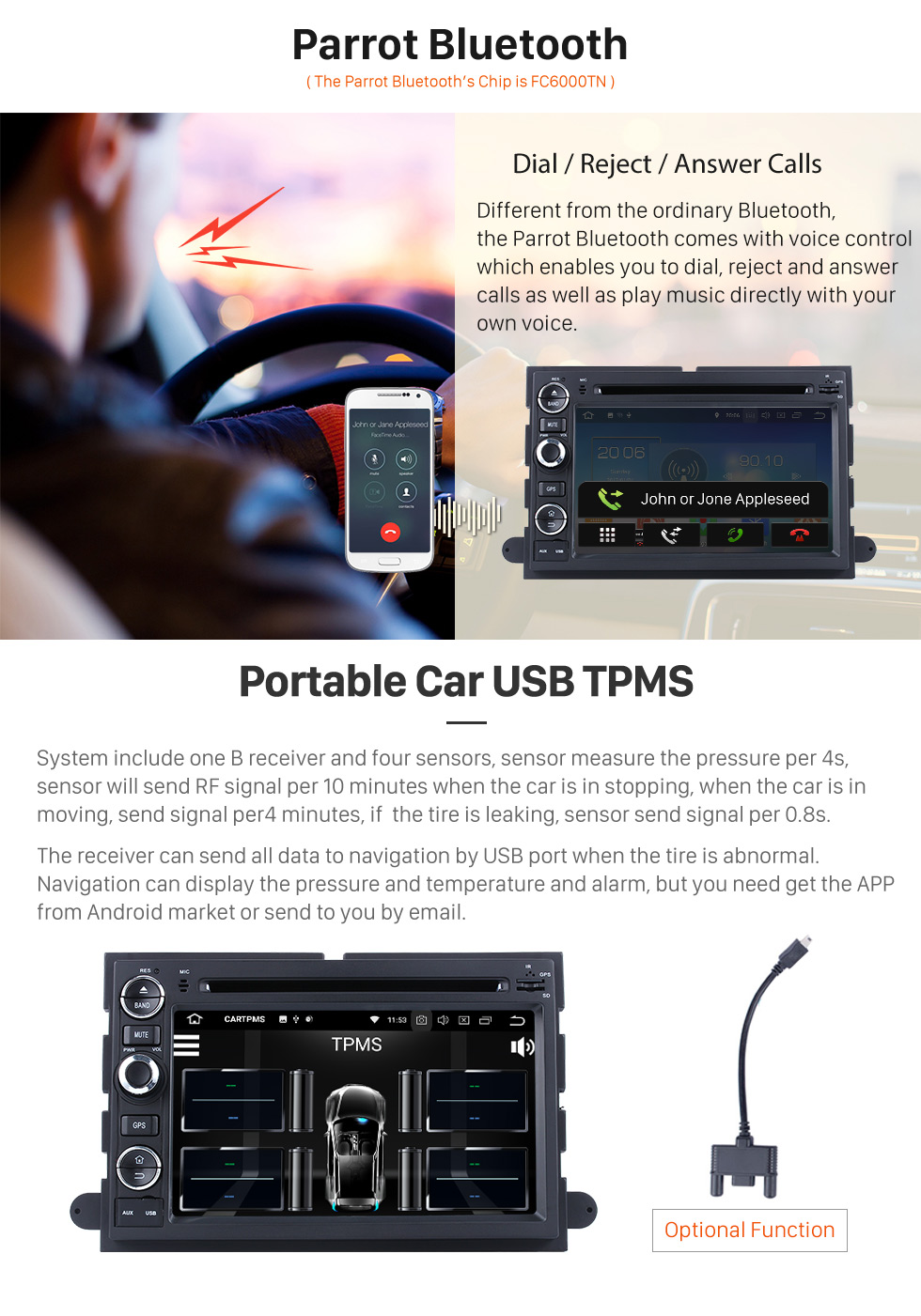 Seicane Android 8.0 2006-2009 Fusão / Explorer / F150 / Edge / Expedição Navegação GPS Rádio com Bluetooth Música 3G WiFi LinkMirror OBD2 Câmera Retrovisor Seicane Android 8.0 2006-2009 Fusão / Explorer / F150 / Edge / Expedição Navegação GPS Rádio com Bluetooth Música 3G WiFi LinkMirror OBD2 Câmera Retrovisor