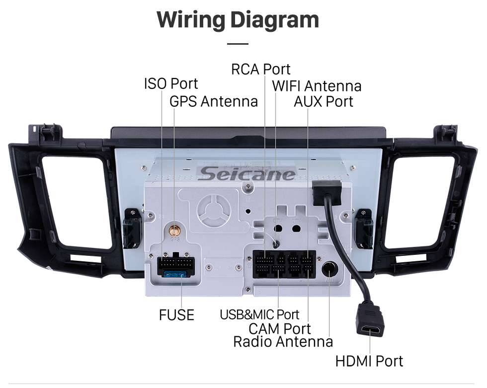 Seicane Android 8.0 Radio GPS Navigation DVD Player Stereo for 2013-2016 Toyota RAV4 Bluetooth Music USB SD WIFI Audio system Support Backup Camera DVR OBD2 1080P Auto A/V Seicane Android 8.0 Radio GPS Navigation DVD Player Stereo for 2013-2016 Toyota RAV4 Bluetooth Music USB SD WIFI Audio system Support Backup Camera DVR OBD2 1080P Auto A/V