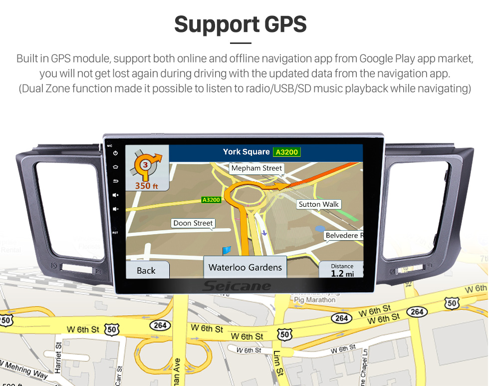 Seicane Android 8.0 Radio GPS Navigation DVD Player Stereo for 2013-2016 Toyota RAV4 Bluetooth Music USB SD WIFI Audio system Support Backup Camera DVR OBD2 1080P Auto A/V Seicane Android 8.0 Radio GPS Navigation DVD Player Stereo for 2013-2016 Toyota RAV4 Bluetooth Music USB SD WIFI Audio system Support Backup Camera DVR OBD2 1080P Auto A/V
