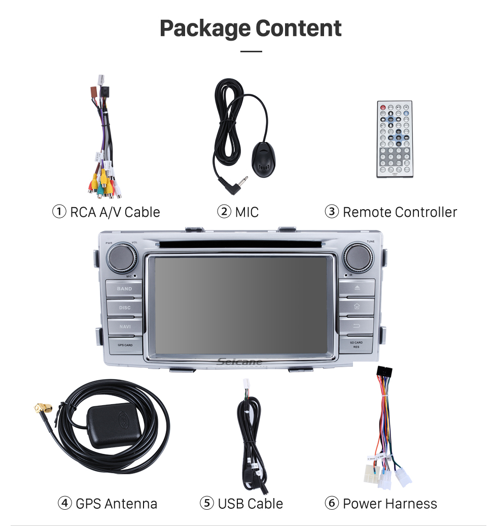 Seicane 2012 2013 2014 Toyota Hilux Android 8.0 GPS Radio DVD Player Bluetooth with Mirror Link HD Touch Screen OBD DVR Rearview Camera TV USB SD 3G WIFI Seicane 2012 2013 2014 Toyota Hilux Android 8.0 GPS Radio DVD Player Bluetooth with Mirror Link HD Touch Screen OBD DVR Rearview Camera TV USB SD 3G WIFI