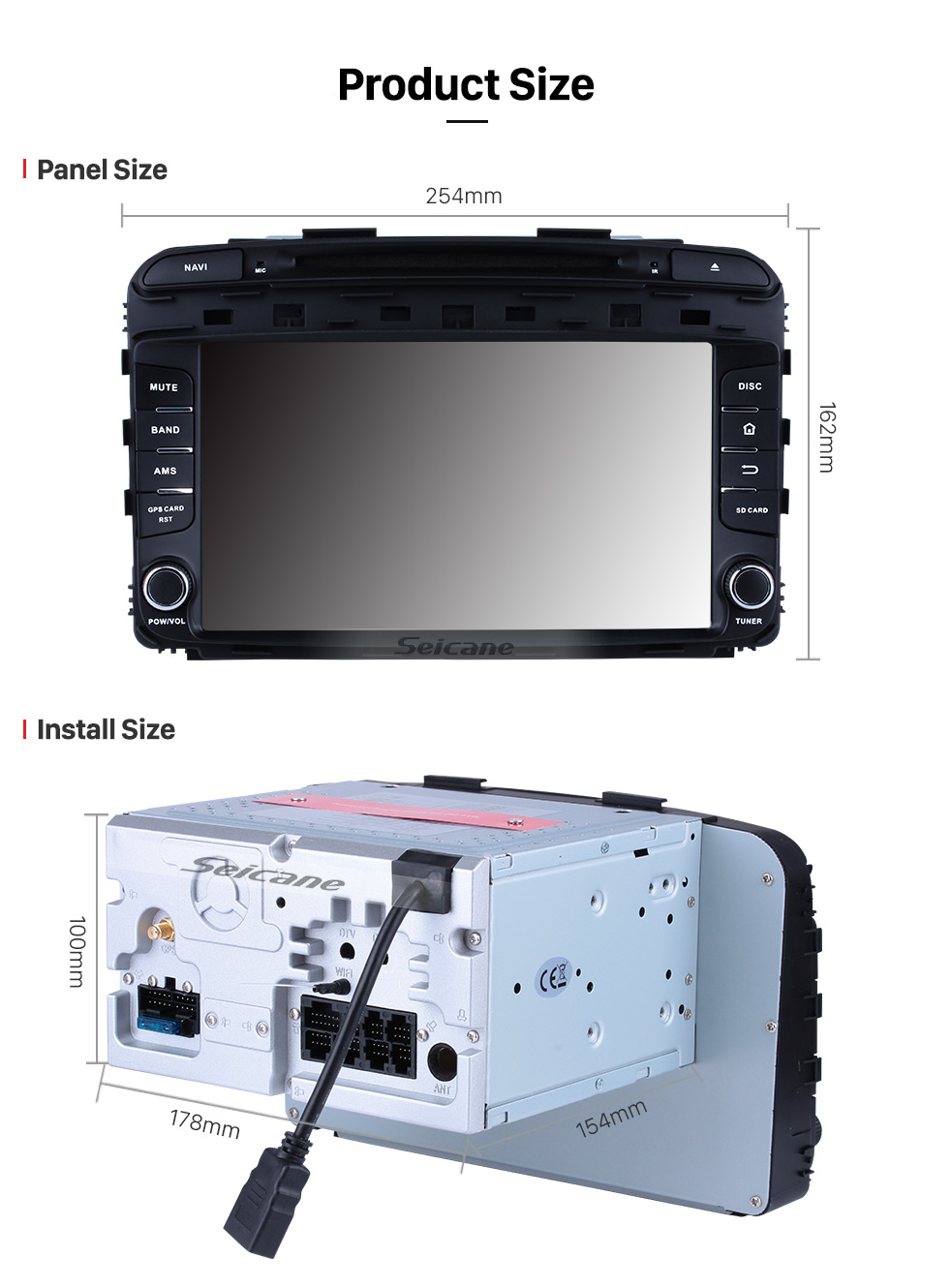 Seicane 9 inch Touchscreen 2015 2016 KIA SORENTO Android 8.0 Radio DVD Player GPS Navigation System with Bluetooth Music DVR 4G WIFI Mirror Link Backup Camera DAB+ TPMS Seicane 9 inch Touchscreen 2015 2016 KIA SORENTO Android 8.0 Radio DVD Player GPS Navigation System with Bluetooth Music DVR 4G WIFI Mirror Link Backup Camera DAB+ TPMS