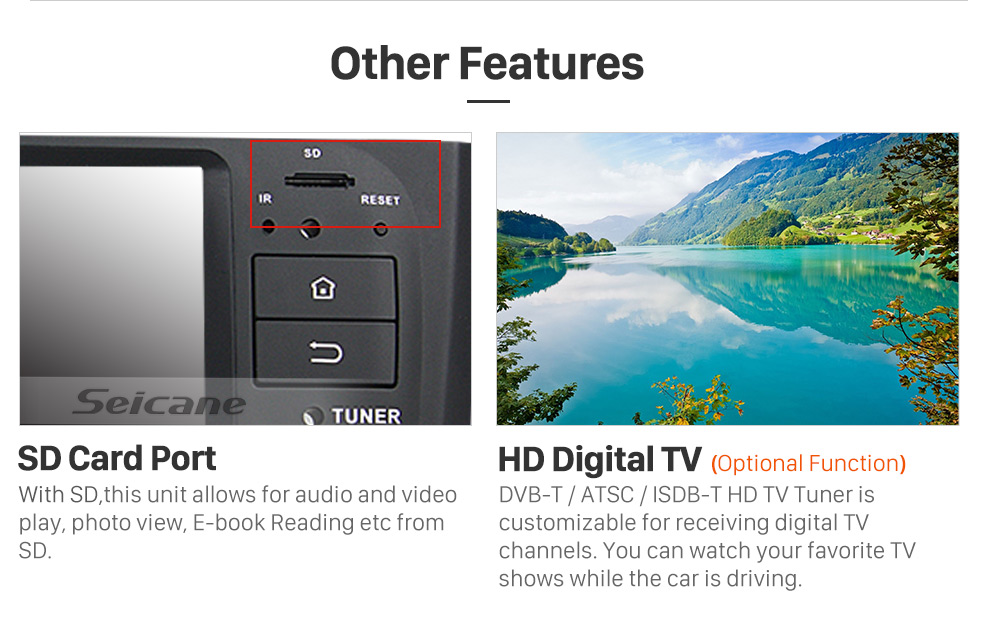 Seicane 2007-2013 FLAT LINEA Android 8.0 Radio-DVD-Spieler GPS-Navigationssystem DVR DAB + TPMS Backup-Kamera-Spiegel-Link- Seicane 2007-2013 FLAT LINEA Android 8.0 Radio-DVD-Spieler GPS-Navigationssystem DVR DAB + TPMS Backup-Kamera-Spiegel-Link-