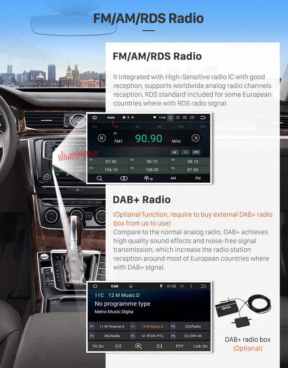Seicane 800*480 Touchscreen 2014 2015 FIAT LINEA Android 8.0 Radio DVD Player GPS Navigation System with DAB+ TPMS Radio DVR Mirror Link DAB+ Seicane 800*480 Touchscreen 2014 2015 FIAT LINEA Android 8.0 Radio DVD Player GPS Navigation System with DAB+ TPMS Radio DVR Mirror Link DAB+