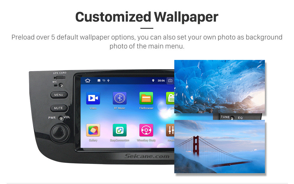 Seicane 800*480 Touchscreen 2014 2015 FIAT LINEA Android 8.0 Radio DVD Player GPS Navigation System with DAB+ TPMS Radio DVR Mirror Link DAB+ Seicane 800*480 Touchscreen 2014 2015 FIAT LINEA Android 8.0 Radio DVD Player GPS Navigation System with DAB+ TPMS Radio DVR Mirror Link DAB+
