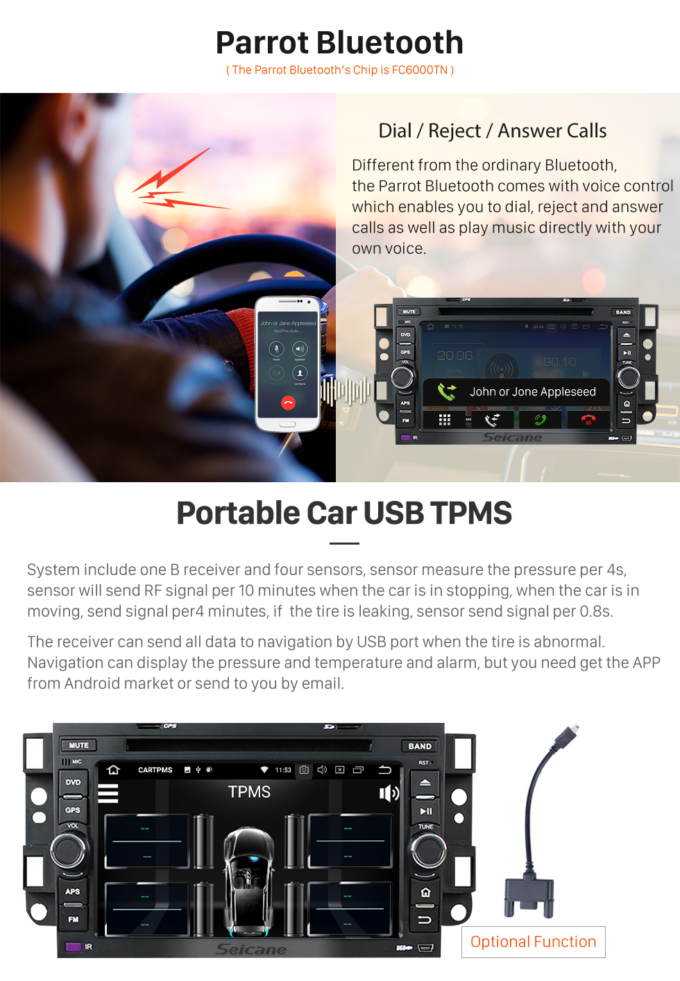 Seicane 2006-2011 Chevy Chevrolet EPICA Android 8.0 HD 1024*600 touch screen DVD player GPS navigation system Bluetooth Radio OBD2 DVR TV 1080P Video 3G WIFI Steering Wheel Control USB SD backup camera Mirror link Seicane 2006-2011 Chevy Chevrolet EPICA Android 8.0 HD 1024*600 touch screen DVD player GPS navigation system Bluetooth Radio OBD2 DVR TV 1080P Video 3G WIFI Steering Wheel Control USB SD backup camera Mirror link