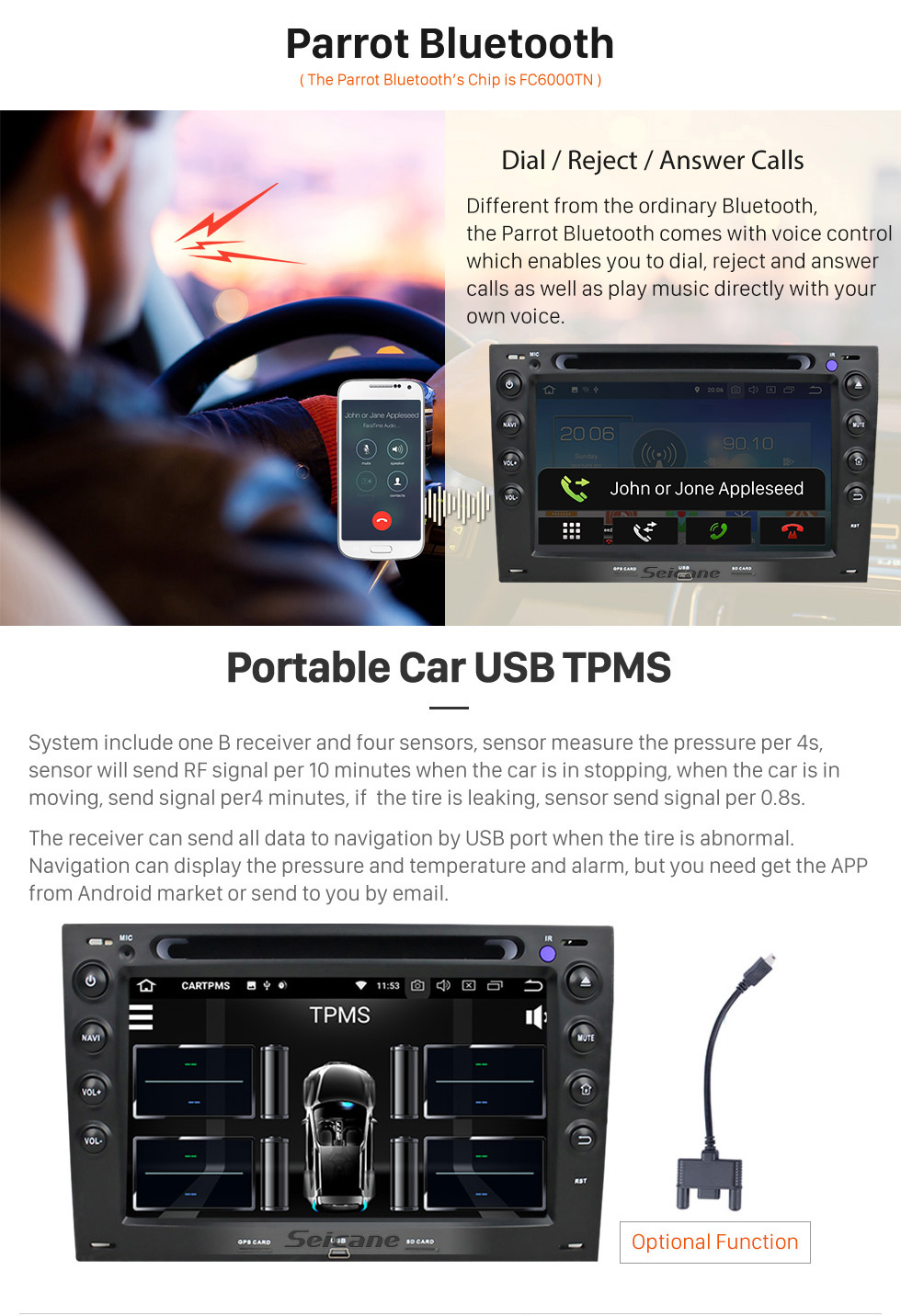 Seicane Android 8.0 Autoradio GPS stéréo pour 2003-2010 Renault Megane avec Bluetooth Miroir Lien OBD2 3G WiFi CD Lecteur de DVD Contrôle Volant Vidéo HD 1080p Seicane Android 8.0 Autoradio GPS stéréo pour 2003-2010 Renault Megane avec Bluetooth Miroir Lien OBD2 3G WiFi CD Lecteur de DVD Contrôle Volant Vidéo HD 1080p
