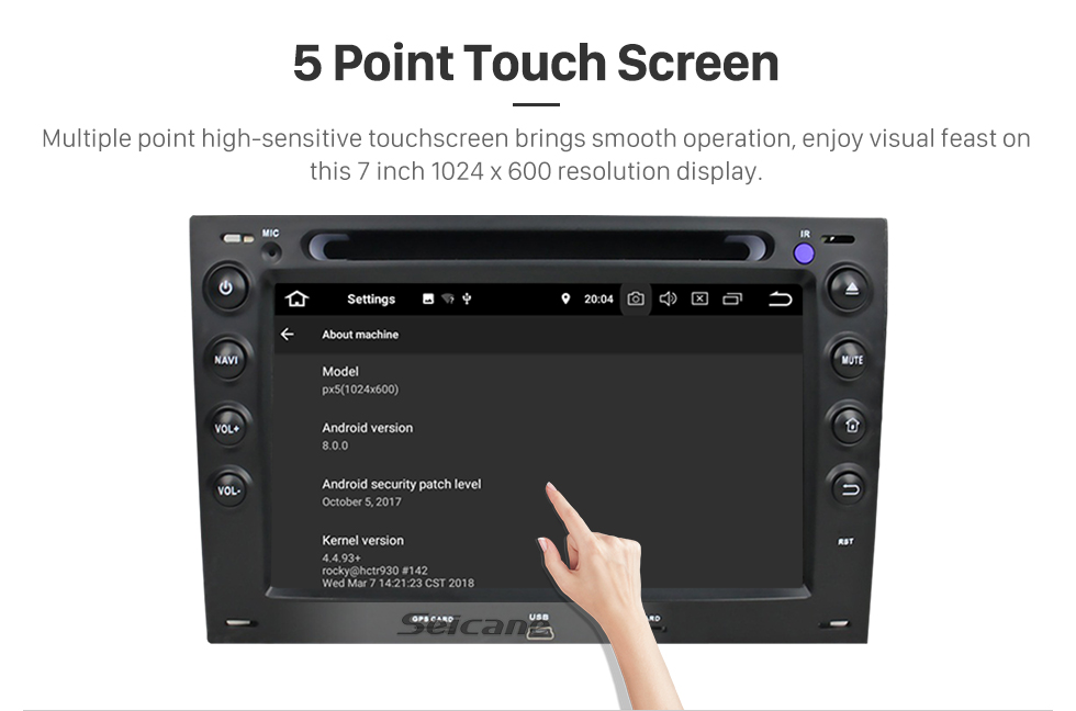 Seicane Renault Megane 2003-2009 Autoradio Voiture Android 8.0 DVD GPS Navigation Sytem avec Bluetooth à écran tactile HD 4G WIFI AUX DVR 1080P DAB TPMS Caméra de recul Miroir lien Seicane Renault Megane 2003-2009 Autoradio Voiture Android 8.0 DVD GPS Navigation Sytem avec Bluetooth à écran tactile HD 4G WIFI AUX DVR 1080P DAB TPMS Caméra de recul Miroir lien