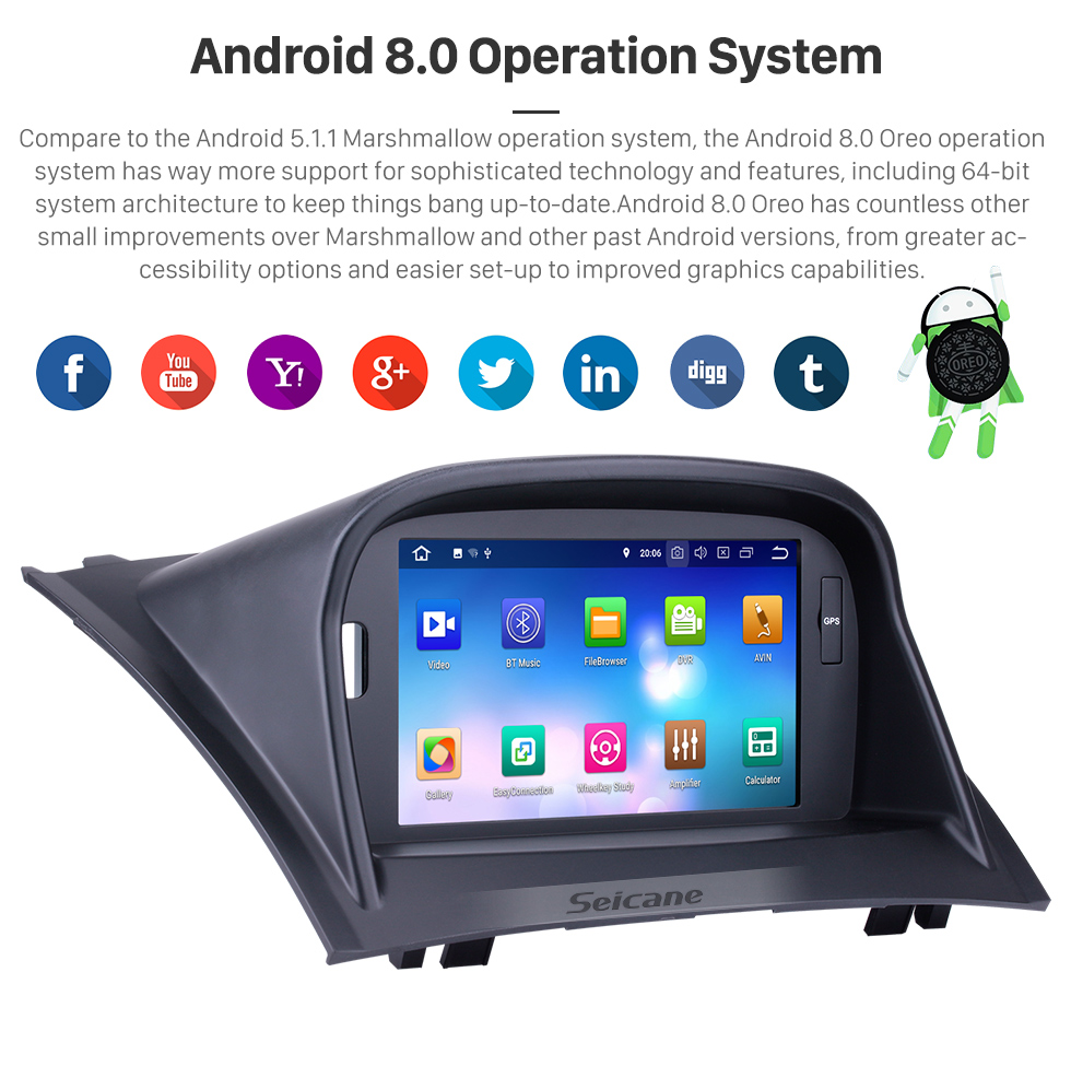 Seicane Android 8.0 écran tactile HD pour 2004-2009 Renault Megane II avec commande au volant caméra de recul Radio DVD GPS Système de navigation Bluetooth 4G WIFI Seicane Android 8.0 écran tactile HD pour 2004-2009 Renault Megane II avec commande au volant caméra de recul Radio DVD GPS Système de navigation Bluetooth 4G WIFI