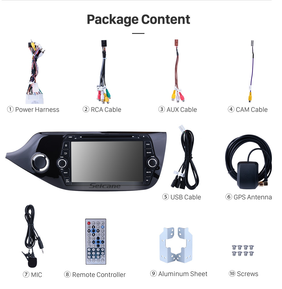 Seicane Android 8.0 2012 2013 2014 KIA CEED DVD Player Bluetooth Radio GPS Navigation System Mirror link HD 1024*600 Touch Screen OBD2 DVR Rearview Camera TV USB WIFI 1080P Video Steering Wheel Control Seicane Android 8.0 2012 2013 2014 KIA CEED DVD Player Bluetooth Radio GPS Navigation System Mirror link HD 1024*600 Touch Screen OBD2 DVR Rearview Camera TV USB WIFI 1080P Video Steering Wheel Control